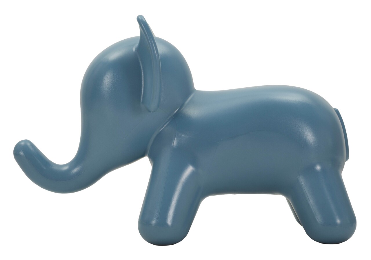 Taburet pentru copii, Mauro Ferretti, Elephant, 86x46x56 cm, utilizare interior / exterior,  plastic, albastru - view 6
