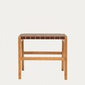 Taburet Futurum, Homla, 50x35x45 cm, lemn, maro