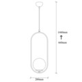 Candelabru, Nitid, Mudoni - MR - 837, E27, 100 W, metal