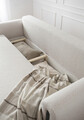 Canapea extensibila 3 locuri, ELTAP, SO-ARC-BL-18JAF, Arcadova, 244x97x97 cm, lemn/poliester, bej/negru
