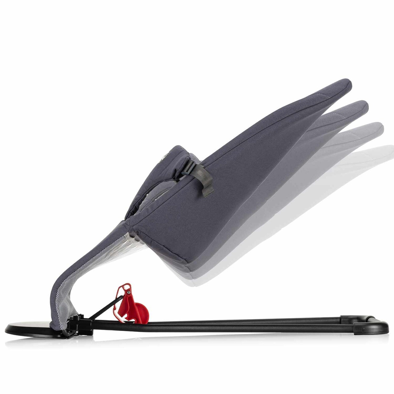 Scaun balansoar pentru bebelusi, Wallxpert, 3 Kademeli, Gri - imagine 5