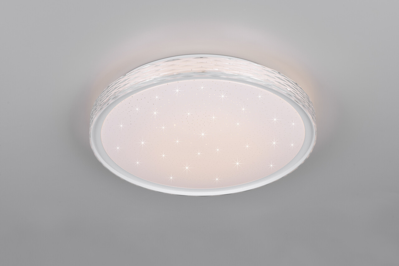 Plafoniera Varda, RL, 39x6 cm, 24W, 1x SMD, metal, alb