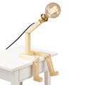 Lampa de masa, Noor, 525NOR2146, Corp din carpen, Natural