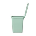Cos de gunoi cu pedala, Brabantia, StepUp, 25 L, 35.2x28x40.9 cm, polipropilena, verde jad