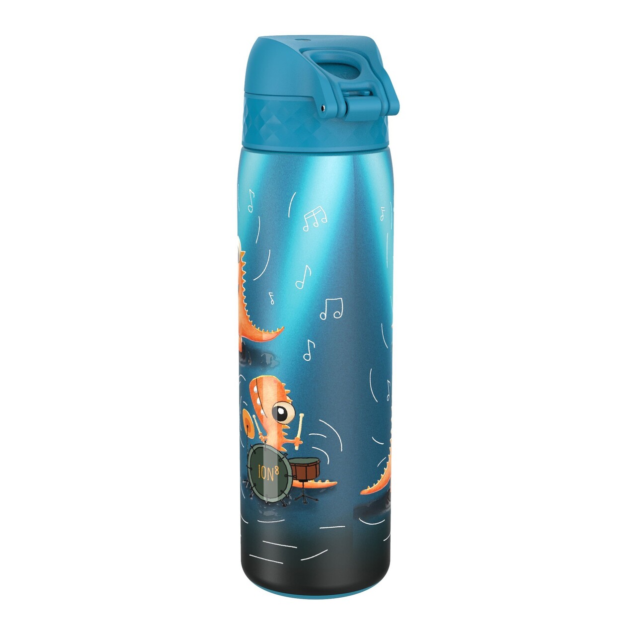 Sticla apa pentru copii Slim, inox, 600ml, Dino Band - Ion8 - view 3