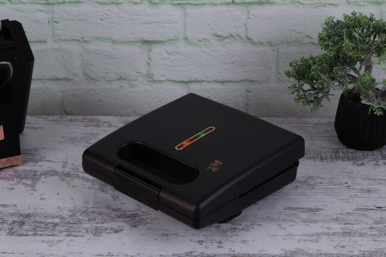 Sandwich maker Berlinger Haus, Black Rose, 22.5x13 cm, aluminiu, negru - imagine 7