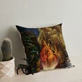 Perna, YY202356, 43x43 cm, 50% bumbac / 50% poliester, Multicolor