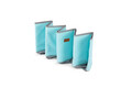Piscina cu bile, Wellgro, 90 bile, Ø80 x 26 cm, poliester, menta