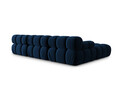 Canapea modulara 4 locuri, Bellis-51, Micadoni Home, 282x188x70 cm, catifea, albastru regal