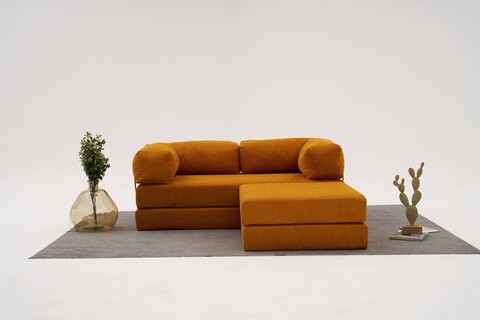 Coltar, Atelier del Sofa, 825BLC5240, Tesatura Chenille, Portocaliu