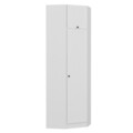 Dulap pentru haine, Minerva, Kale White, 74x235x52 cm, PAL, Alb