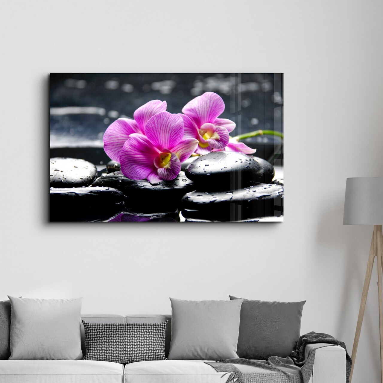 Tablou decorativ, OGLS-1090, Dimensiune: 35 x 55 cm, Multicolor — imaginea 3