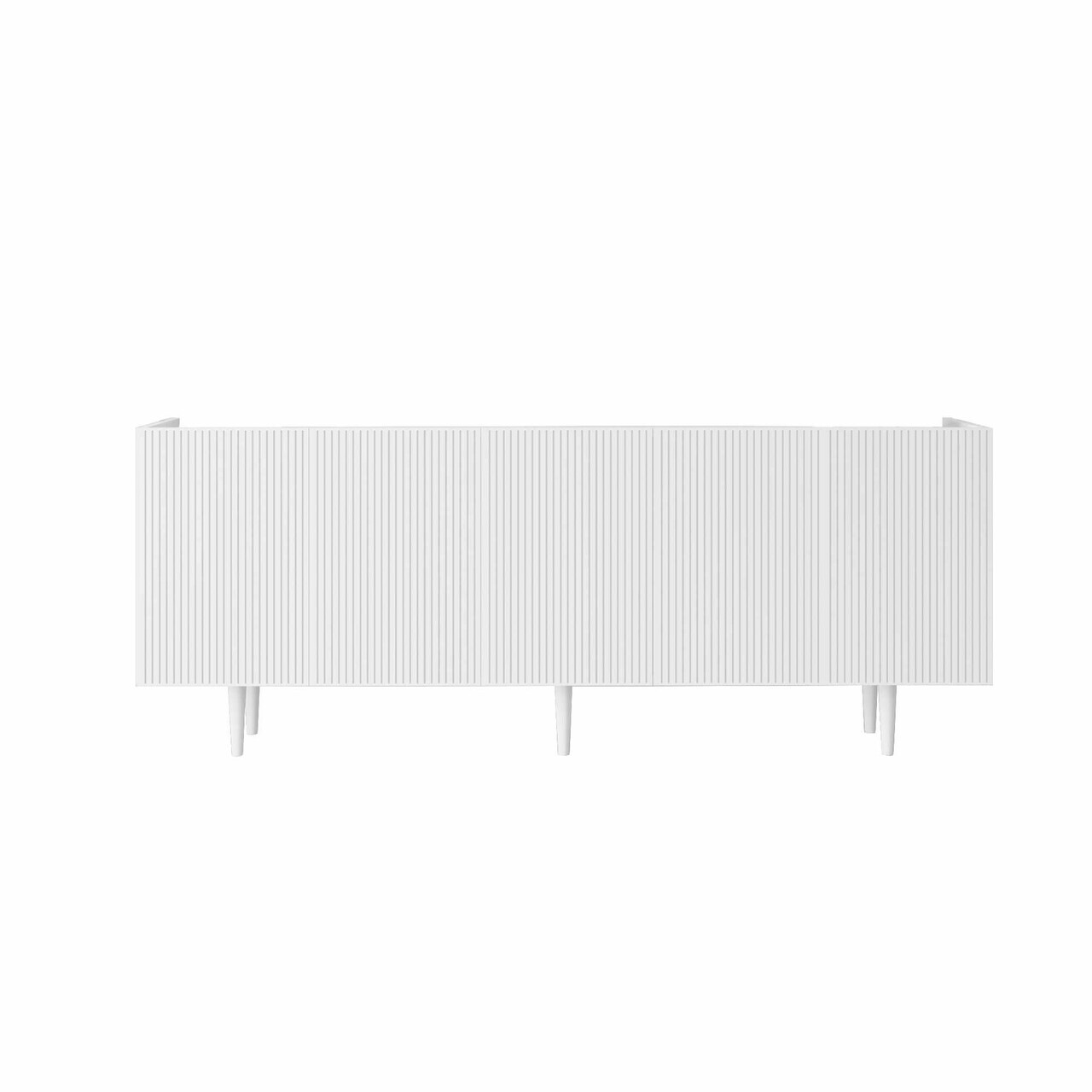 Consola, Hanah Home, Capella 180, 180x60x40 cm, MDF, Alb - view 4