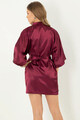 Halat de casa, 995MRE1170 - M/L, Miorre, Poliester, Rosu claret