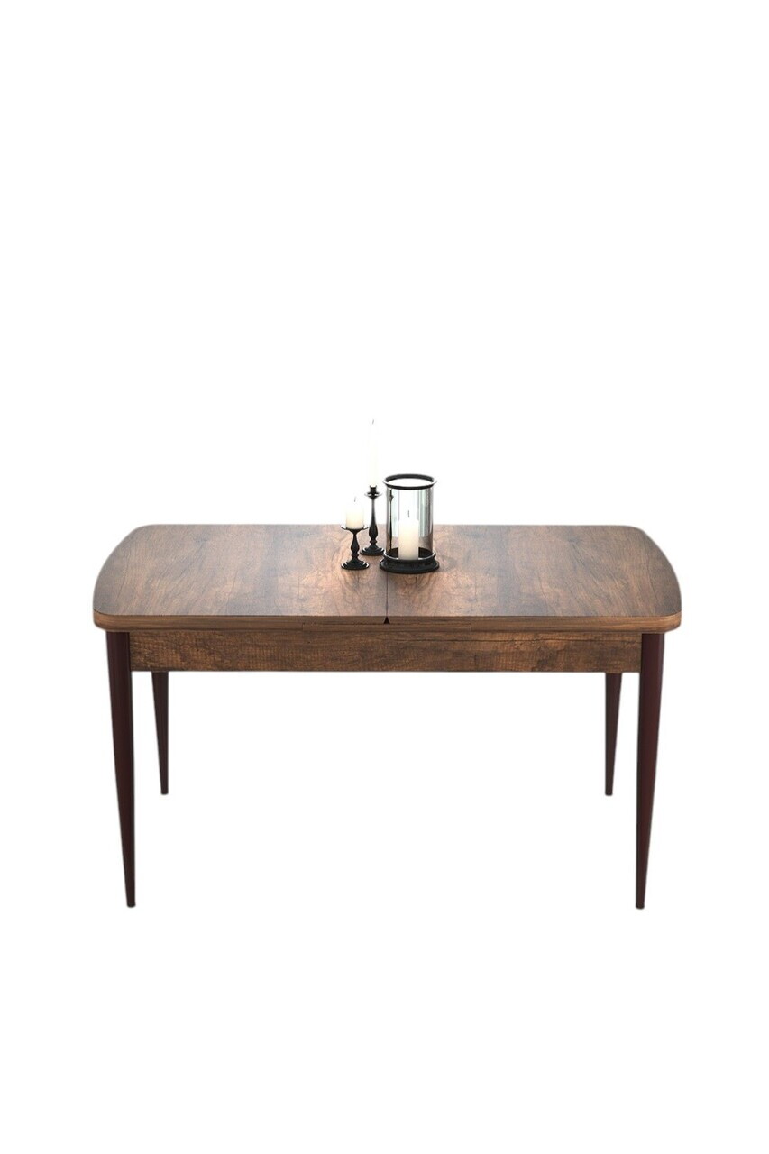 Masa, Hanah Home, Kor, 114x78x70 cm, Model baroc din lemn / Maro — imaginea 2