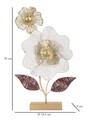 Decoratiune Lovi, Mauro Ferretti,  35.5 x 9 x 59 cm, fier, multicolor