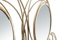 Decoratiune de perete Mirrors Gold, Mauro Ferretti, 124.5x53.5 cm, fier, auriu