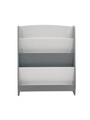 Raft depozitare carti U-Grow, 61x30x70 cm, MDF, gri