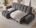 Coltar extensibil dreapta 3 locuri ELTAP, Ceedro, 283x165x98 cm, lemn/poliester, gri