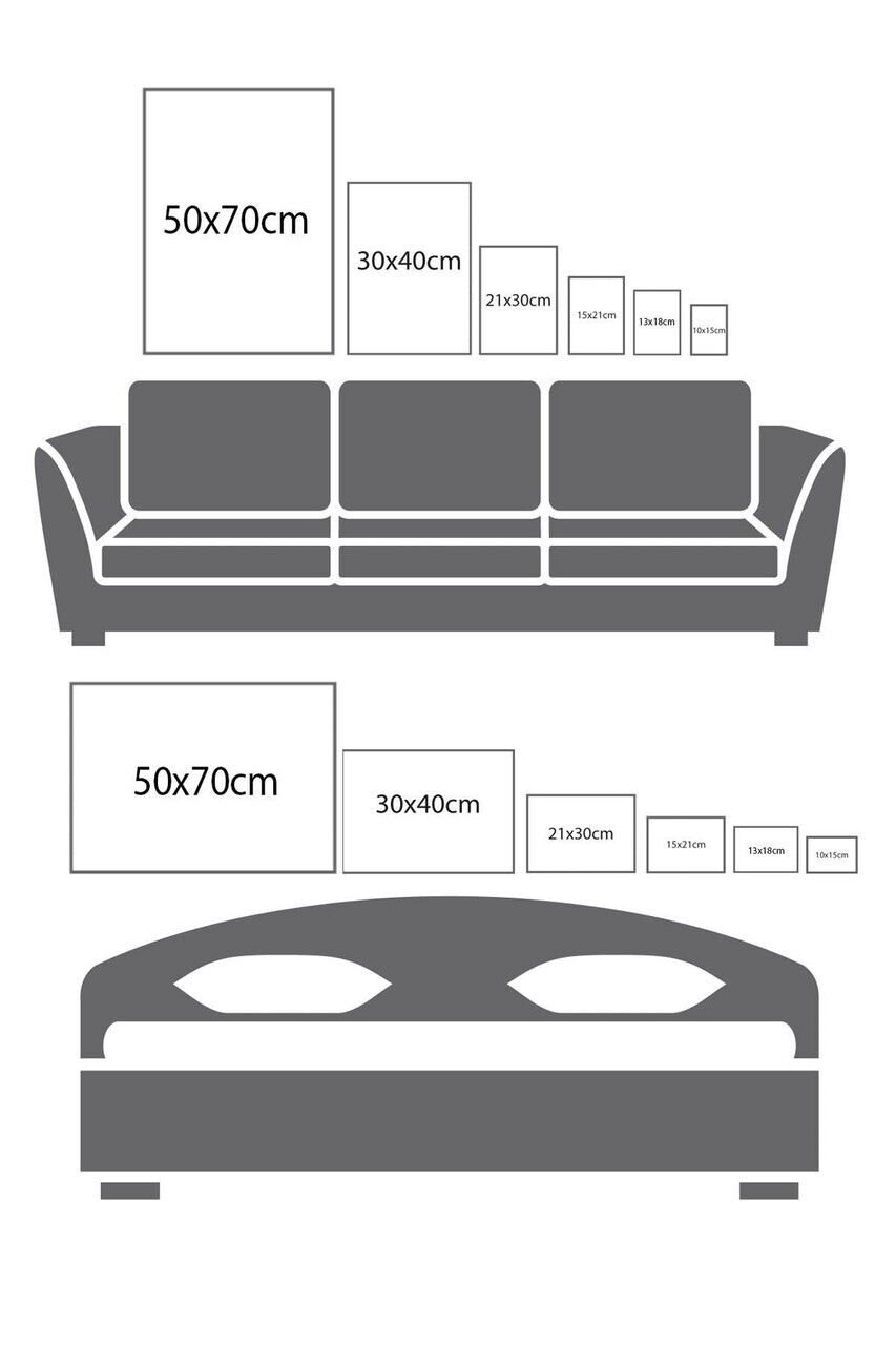 Tablou decorativ, 109800, Lemn masiv, Sticla PVC, Multicolor — imaginea 5