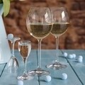 Set 6 pahare pentru vin alb, Krosno, Venezia, 250 ml, sticla cristal