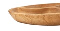 Sculptura decorativa / vas decorativ Tray, Mauro Ferretti, 25.5x25.5x3 cm, tec reciclat, lucrat manual, model unicat, maro