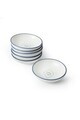 Set boluri pentru sos, Hermia, 275KRM2696, 13 cm, Alb mat