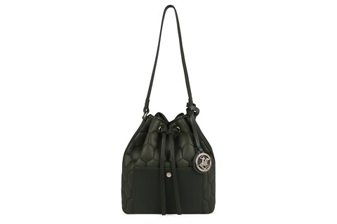 Geanta Beverly Hills Polo Club, 621, piele ecologica, verde