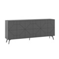 Consola, Homitis, Dune, 183.8x77.4x35 cm, Antracit