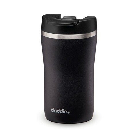 Termos inox Cafe Thermavac, Aladdin, 250 ml, negru