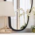 Oglinda decorativa, Siam, Couldy, 45x85x2.2 cm, MDF , Transparent
