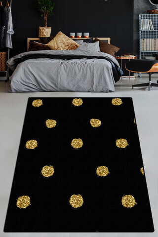 Covor, Black Pearl Djt, 80x100 cm, Multicolor