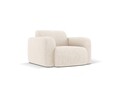 Fotoliu, Molino-140, Micadoni Home, 105x95x72 cm, tesatura chenille din poliester, bej deschis