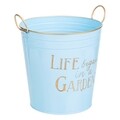 Ghiveci Life in Garden, Creaciones Meng, 20.5x20.5 cm, albastru