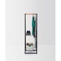 Suport pentru haine, Brabantia, Linn, 57x60.6x190 cm, otel, negru