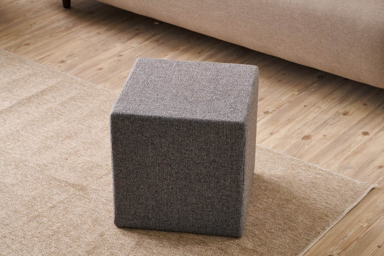 Taburet, Atelier del Sofa, 825BLC5101, Lemn, Antracit - view 2