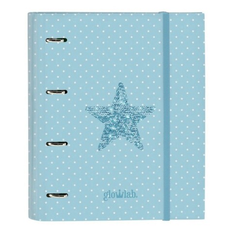 Biblioraft, Glow Lab, Star, A4, 27 x 32 x 3.5 cm, hartie, multicolor