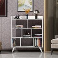 Corp biblioteca, Inarch, Florida, 90x105x30 cm, PAL, Alb