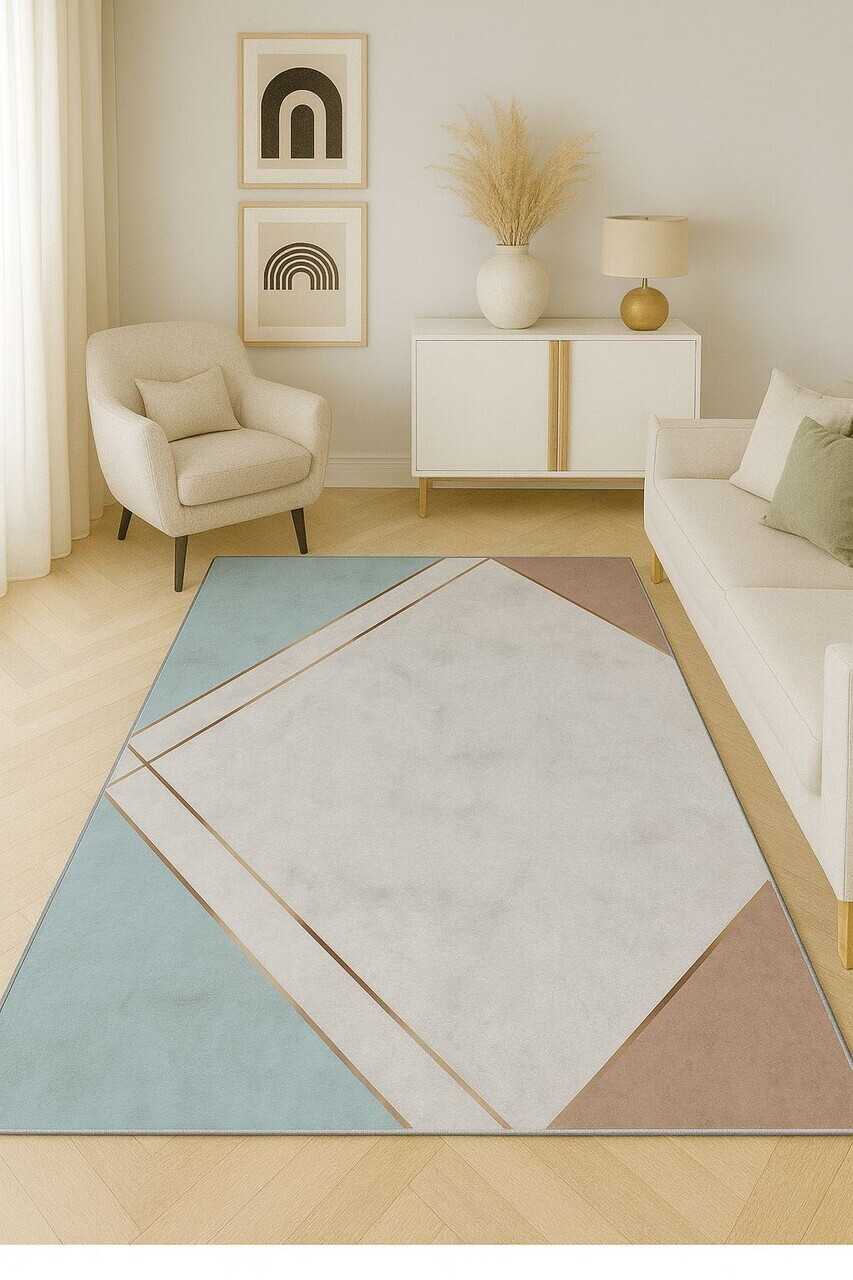 Covor HM-CRP25-52 160x230 cm Poliester Multicolor