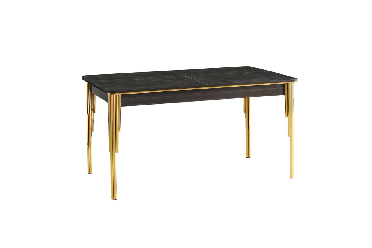 Masa extensibila, Hanah Home, Damla, Negru - imagine 4