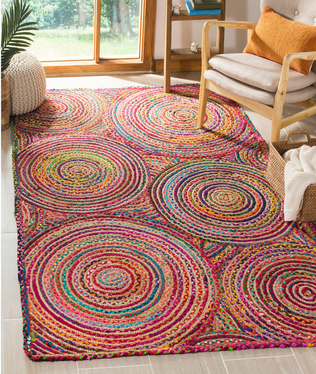Covor, 00014A , 160x240 cm, Iuta, Multicolor