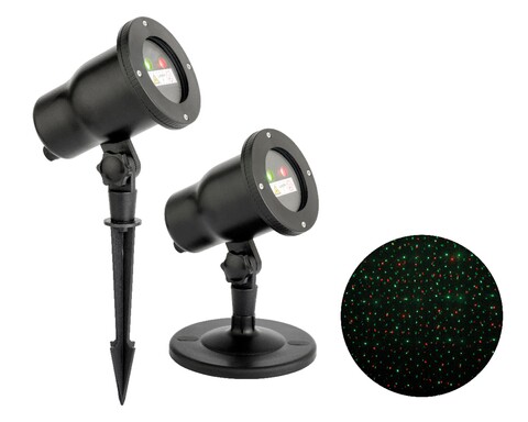 Laser pentru exterior Lumineo, 10×13.5×10 cm, plastic, multicolor 10x13.5x10