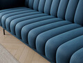 Canapea extensibila 3 locuri ELTAP, Roneyy, 212x89x86 cm, lemn/poliester, albastru
