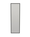 Oglinda decorativa, Siam, Tessa, 50x160x2.2 cm, MDF , Negru
