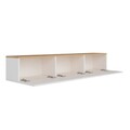 Comoda TV, Puqa Design, West, Alb/Pin Atlantic