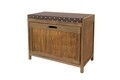 Bancheta hol cu spatiu pentru incaltaminte Brown, Bedora, MDF, lemn, maro