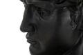 Statueta Big Head, Mauro Ferretti, 44 x 35.5 x 60 cm, polirasina, alb