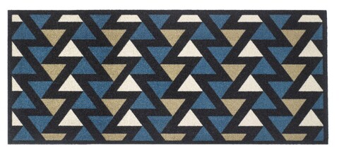 Covor pentru bucatarie Delos, Decorino, 50×120 cm, poliester, albastru Covoare