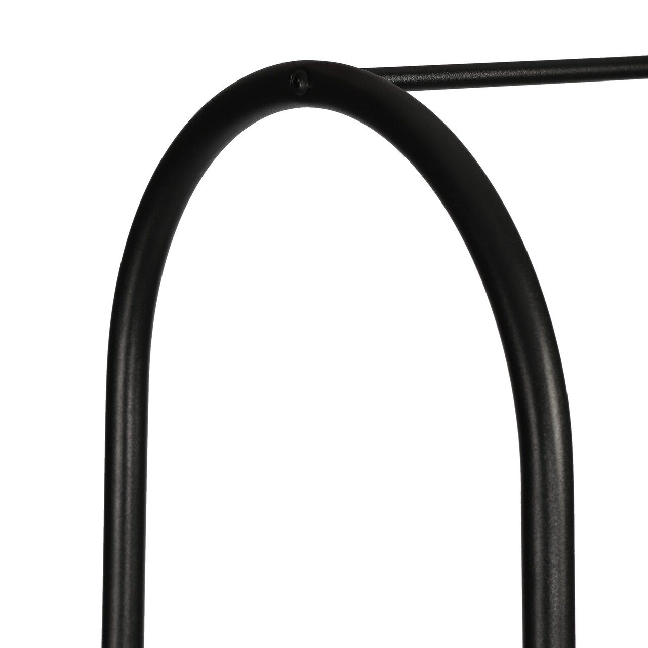 Cuier de perete, Puqa Design, Peter, 105x163x31 cm, Metal, Negru