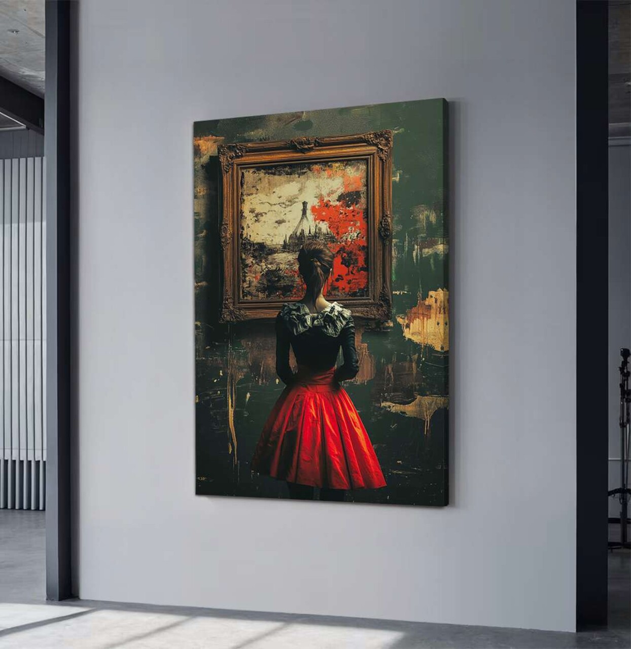 Tablou decorativ, YNS-1010-80 x 120, Lemn, Multicolor - view 2
